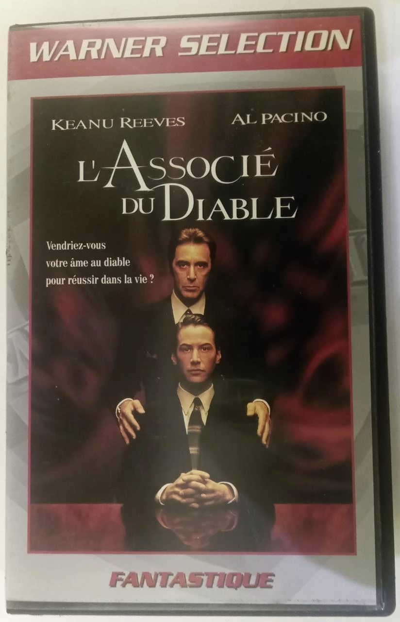 L’Associé du diable Keanu Reeves et Al Pacino en VHS